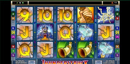 Thunderstruck screenshot on mobile